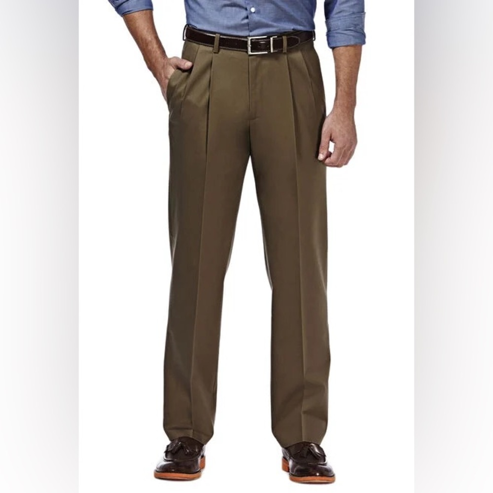 Haggar Khaki Dress Pants NWT